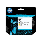 HP 72 C9384A Sarı Mat Siyah Orijinal Baskı Kafası