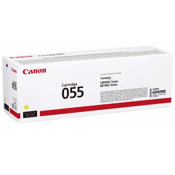 Canon CRG-055 3013C002 Sarı Orijinal Toner