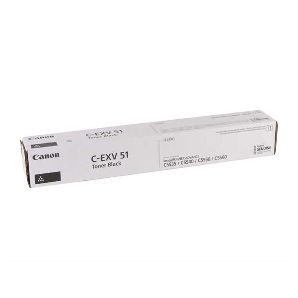 Canon C-EXV 51 0481C002 Siyah Orijinal Fotokopi Toner