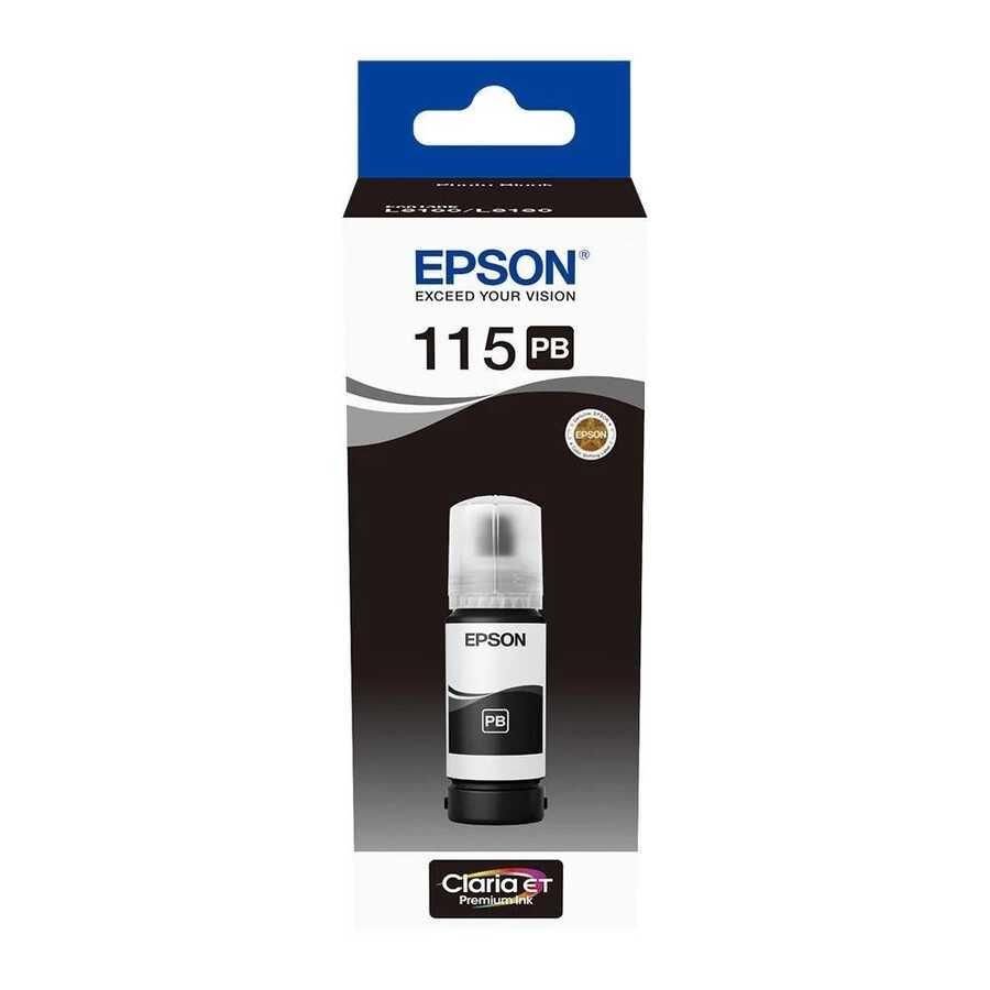 Epson EcoTank Pro 115 C13T07D14A Foto Siyah Orijinal Mürekkep