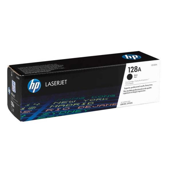 HP 128A CE320A Siyah Orijinal Toner