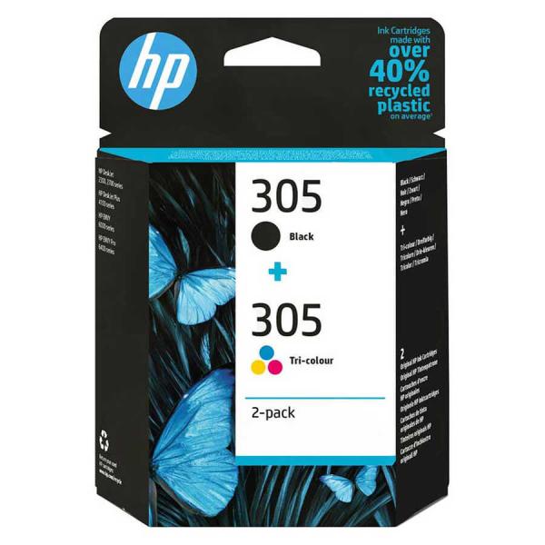 HP 305 6ZD17AE Siyah Renkli Orijinal Kartuş Seti
