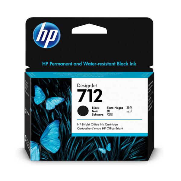 HP 712 3ED71A Siyah Yüksek Kapasiteli Orijinal Kartuş