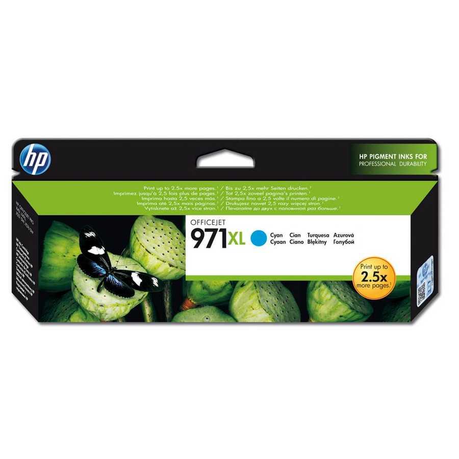 HP 971XL CN626AE Mavi Yüksek Kapasiteli Orijinal Kartuş (Eski Tarihli)