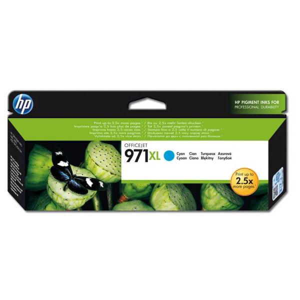 HP 971XL CN626AE Mavi Yüksek Kapasiteli Orijinal Kartuş (Eski Tarihli)