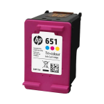 HP 651 C2P11AE Renkli Orijinal Kartuş