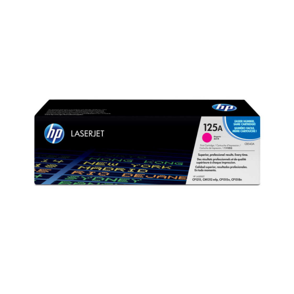 HP 125A CB543A Kırmızı Orijinal Toner