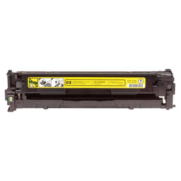 HP 125A CB542A Sarı Orijinal Toner