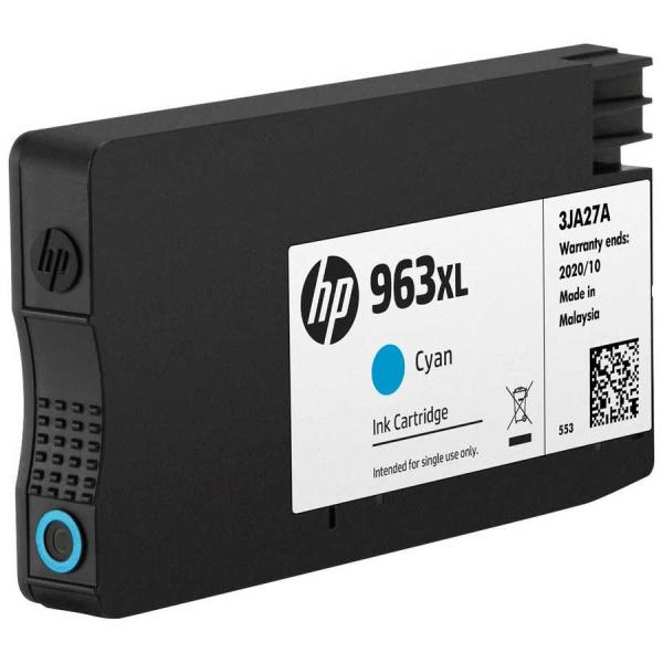 HP 963XL 3JA27AE Mavi Yüksek Kapasiteli Orijinal Kartuş