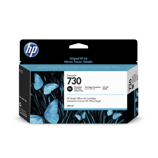 HP 730 P2V73A Foto Siyah Yüksek Kapasiteli Orijinal Kartuş
