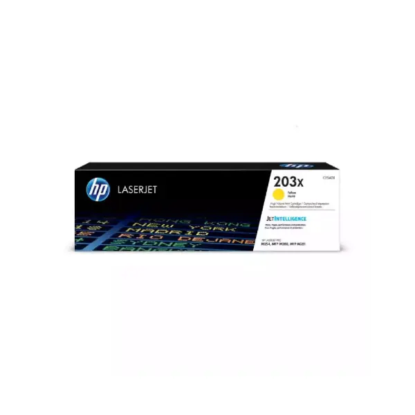 HP 203X CF542X Sarı Yüksek Kapasiteli Orijinal Toner