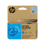 HP 938e 4S6X9PE Mavi Orijinal Kartuş