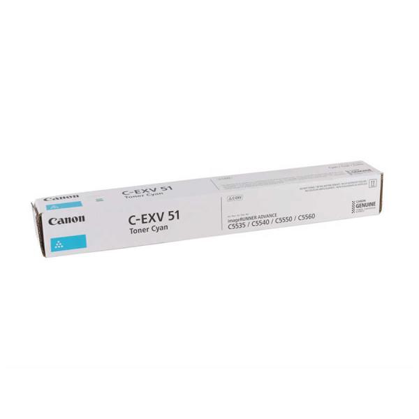 Canon C-EXV 51L 0485C002 Mavi Orijinal Fotokopi Toner