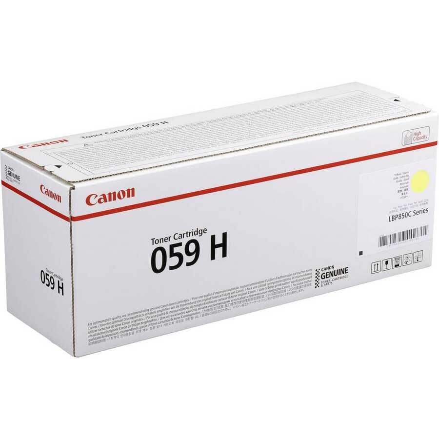 Canon CRG-059H 3624C001 Sarı Orijinal Toner