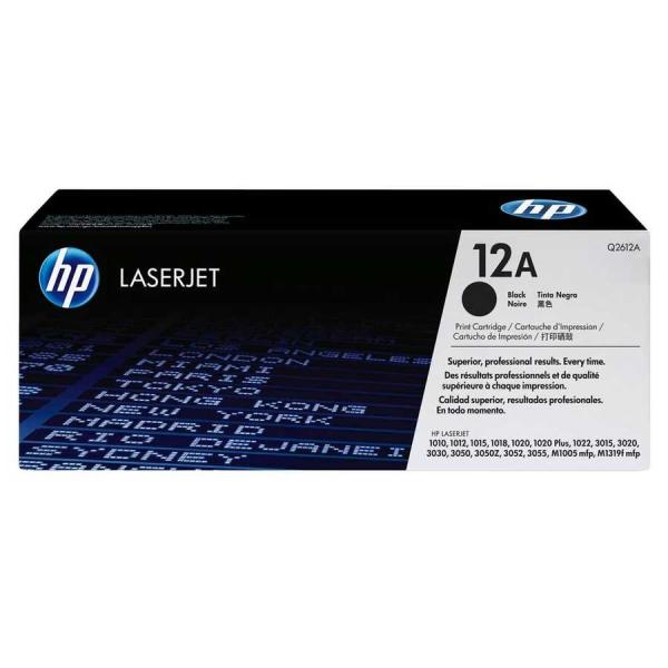 HP 12A Q2612A Siyah Orijinal Toner