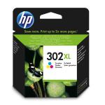 HP 302XL F6U67AE Renkli Yüksek Kapasiteli Orijinal Kartuş