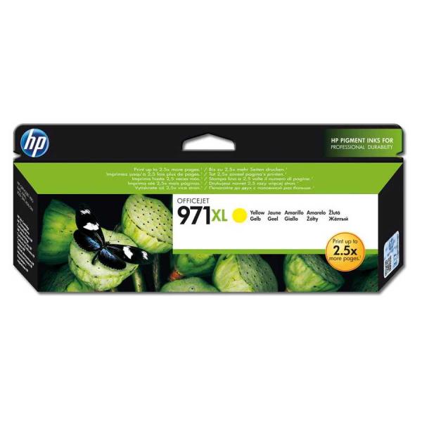HP 971XL CN628AE Sarı Yüksek Kapasiteli Orijinal Kartuş (Eski Tarihli)