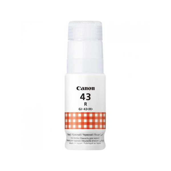 Canon GI-43 4716C001 Kırmızı Red Orijinal Mürekkep