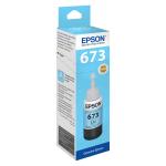Epson EcoTank 673 C13T67354A Açık Mavi Orijinal Mürekkep