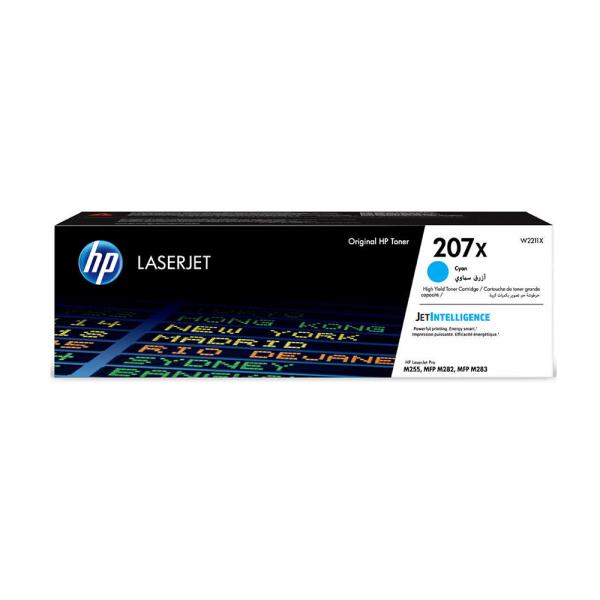 HP 207X W2211X Mavi Yüksek Kapasiteli Orijinal Toner