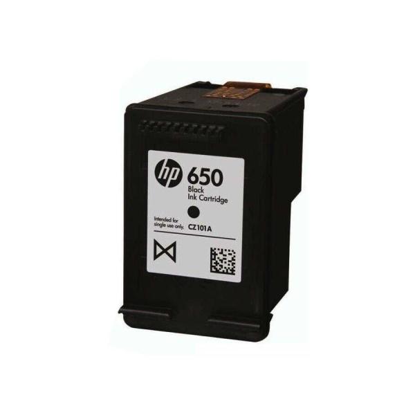 HP 650 CZ101AE Siyah Orijinal Kartuş